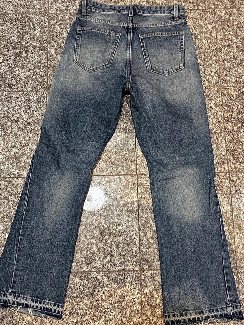Zara dark blue denim jeans